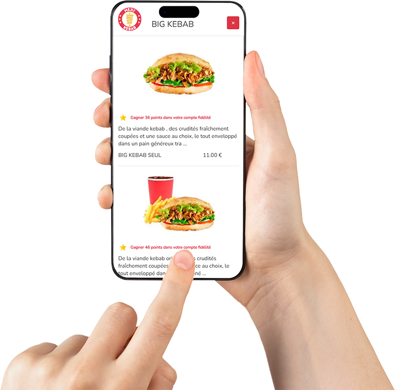 Application Mobile Mexi Kebab